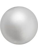 Pearl Round 8mm Light Grey