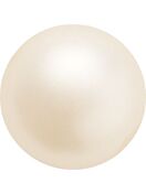 Pearl Round Semi 6mm Creamrose