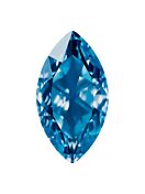 Classical Navette 32x17mm Sapphire