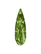 Raindrop 15x4mm Olivine