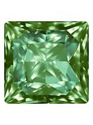 Princess Square 12mm Peridot