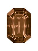 Step Cut Octagon 6x4mm Light Smoked Topaz