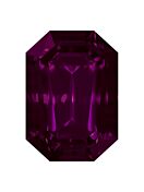 Step Cut Octagon 12x10mm Fuchsia