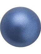 Pearl Round Semi 10mm Blue