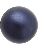 Pearl Round Semi 10mm Dark Blue