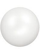 Crystal Round Pearl 6mm Crystal White Pearl