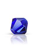 Bicone Glasschliffperle 5mm Cobalt Blue