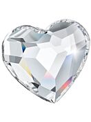 Heart Hotfix Strass 6mm Crystal HF