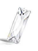 Maxima Slim Baguette Strassstein 12x4mm Crystal F