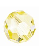 Regular Cut Glasschliffperle 3mm Jonquil