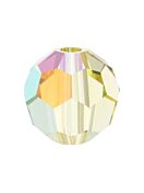 Regular Cut Glasschliffperle 3mm Jonquil AB