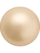 Pearl Round Semi 5mm Gold