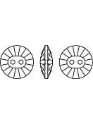 Rivoli Crystal Strassknopf 2 Loch 12mm Crystal AB