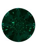 Fancy Chaton 12mm Emerald