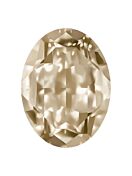 Oval 10x8mm Crystal Golden Shadow