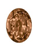 Oval 12x10mm Light Smoked Topaz