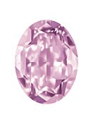 Oval 12x10mm Violet