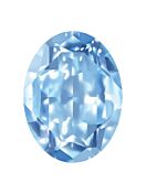 Oval 12x10mm Light Sapphire