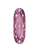 Long Classical Oval 15x5mm Light Rose