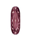 Long Classical Oval 15x5mm Light Amethyst