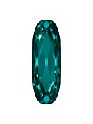 Long Classical Oval 15x5mm Blue Zircon