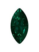 Navette 5x2.5mm Emerald