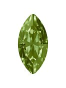 Navette 6x3mm Olivine