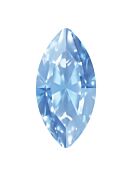 Navette 8x4mm Light Sapphire