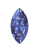 Navette 15x7mm Tanzanite