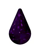 Pearshape 8x5mm Purple Velvet