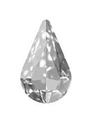 Pearshape 13x8mm Crystal