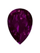 Drop 10x7mm Fuchsia