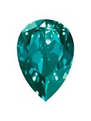 Drop 10x7mm Blue Zircon