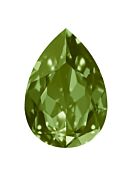 Drop 14x10mm Olivine