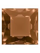 Square 4mm Light Smoked Topaz