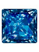 Princess Square 6mm Sapphire