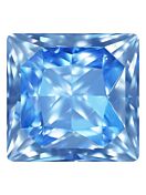 Princess Square 8mm Light Sapphire