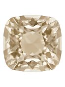 Round Square 6mm Crystal Golden Shadow