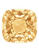 Round Square 10mm Light Topaz