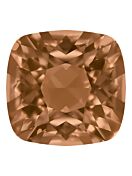 Round Square 10mm Light Smoked Topaz