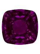 Round Square 10mm Fuchsia