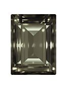 Step Cut Baguette 8x6mm Black Diamond