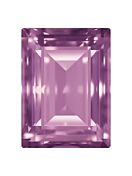 Step Cut Baguette 18x13mm Violet