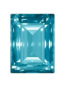 Step Cut Baguette 18x13mm Aquamarine