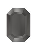 Step Cut Octagon 8x6mm Jet Hematite