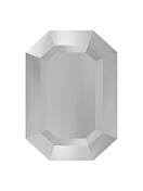 Step Cut Octagon 14x10mm Crystal Comet Argent Light