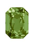 Octagon 14x10mm Olivine