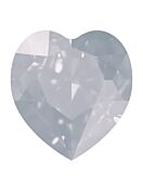 Antique Heart 8.8x8mm White Opal