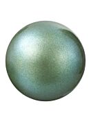 Pearl Round Semi 5mm Pearlescent Green