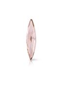 Maxima Slim Navette 11x3mm Vintage Rose F